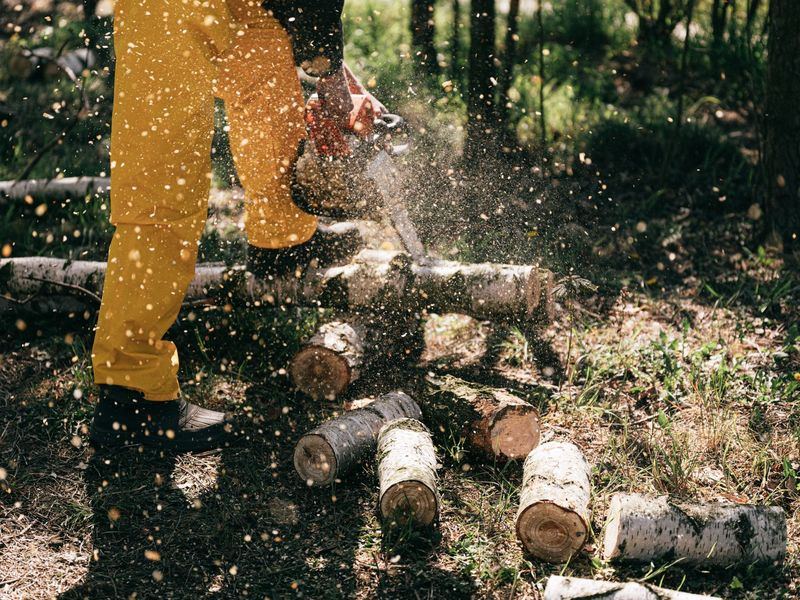 Tree removal job near Woodstock, GA
